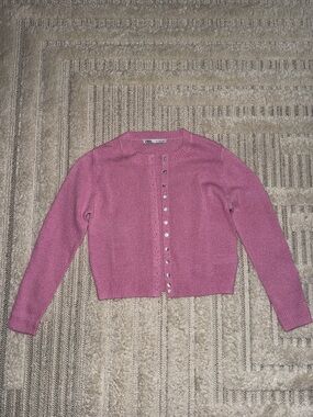 Zara Bubblegum Cardigan
